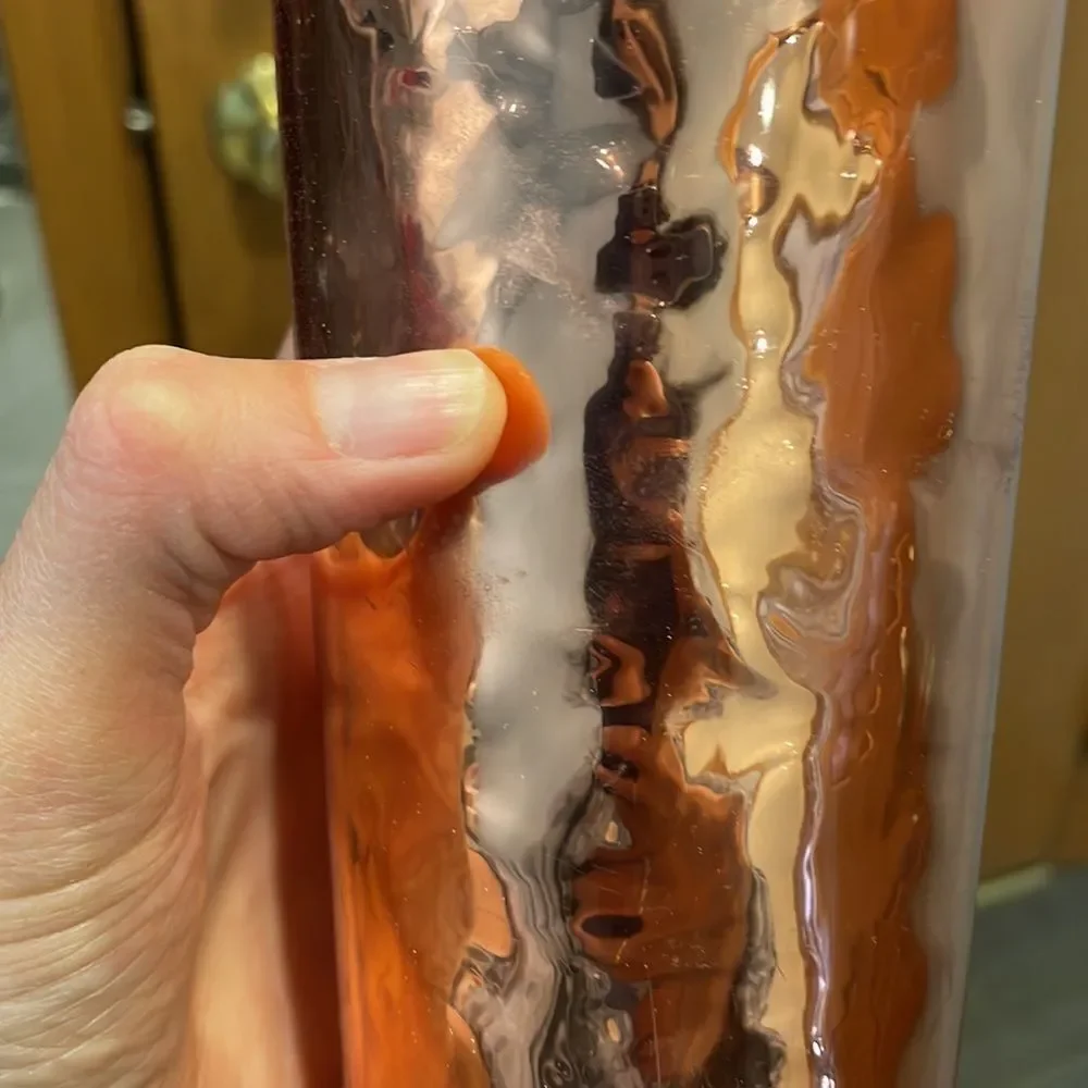 Nwt Starbucks Rose Gold Hammered Tumbler